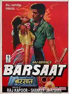 Poster of Barsaat+(1949)+-+(Hindi+Film)
